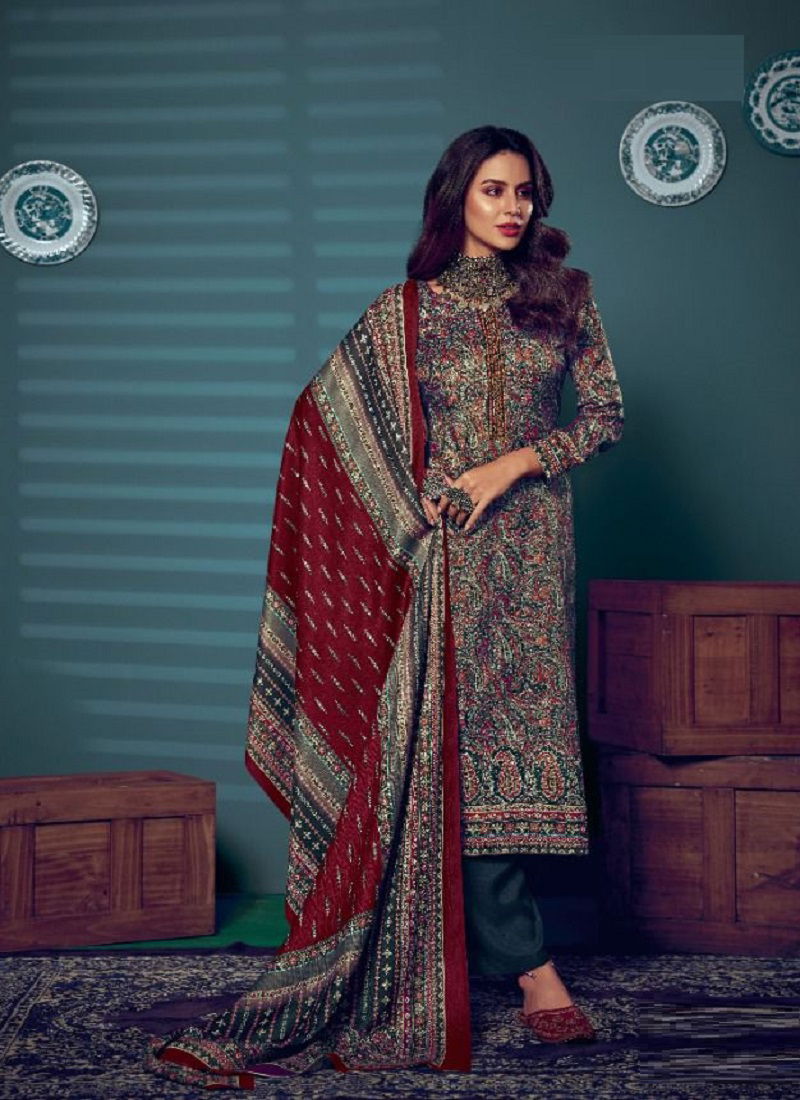 Glosey Suzana Fancy Festive Wear Wholesale Printed Designer Salwar Suits